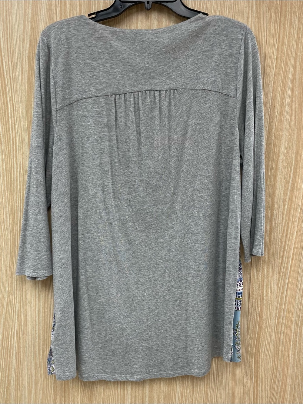 J. Jill Gray Top Size L - Picture 2 of 5